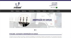Desktop Screenshot of fitacabo.com.br